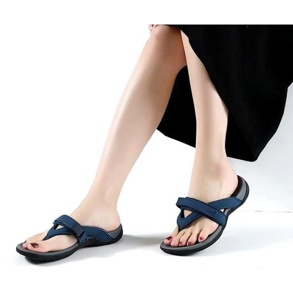Women's Comfortable Flip Flops - Casual, Durable, Non-Slip & Lightweight Sandals - Picture 4 of 5